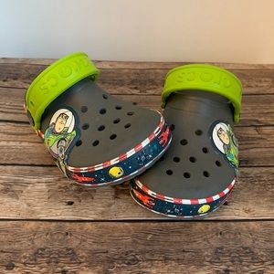 Crocs Buzz Lightyear w/ Lights -  Child Size 10